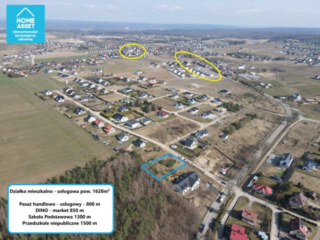 Działka inwestycyjna Gowino, ul. Kasztanowa. Zdjęcie 4