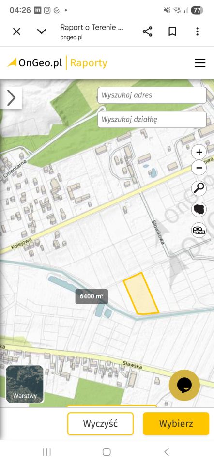 Działka rolno-budowlana Bojadła, ul. Słowikowa. Zdjęcie 2