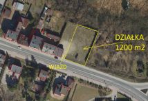 Działka inwestycyjna Wąbrzeźno, ul. 1 Maja. Zdjęcie 1