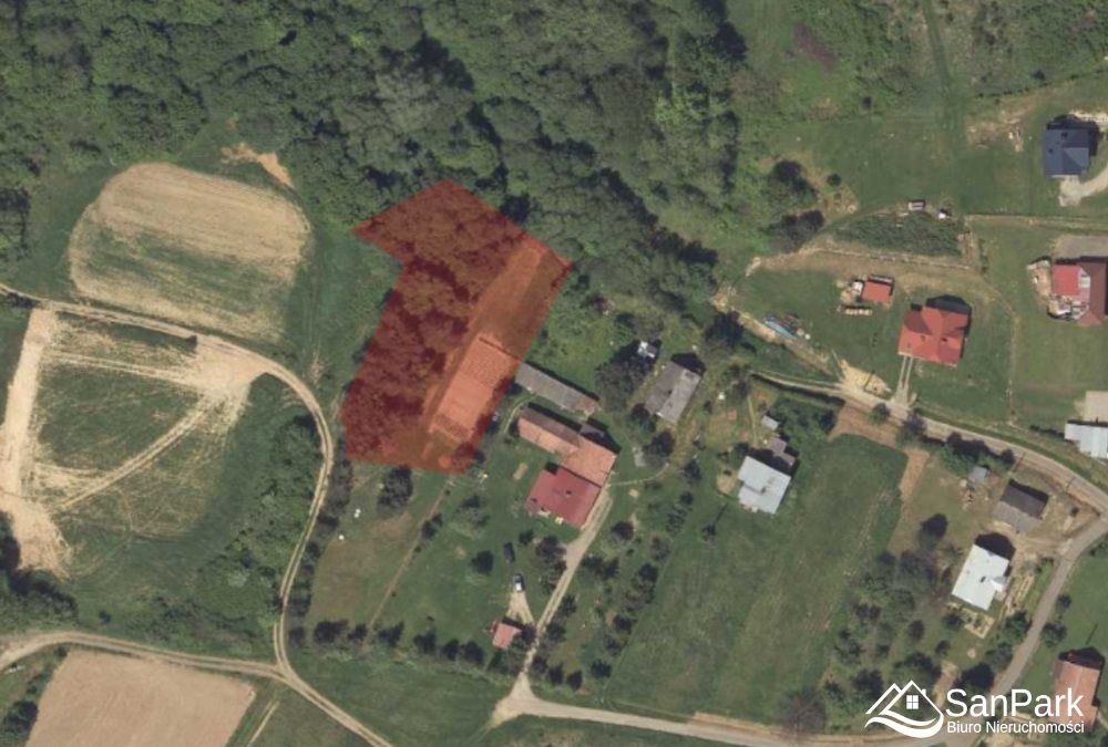 Działka budowlana Zagórz Wielopole. Zdjęcie 9