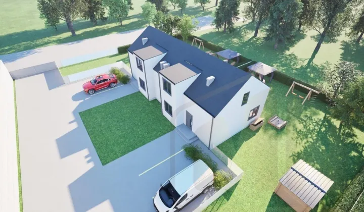 bliźniak, 4 pokoje Nielęgowo