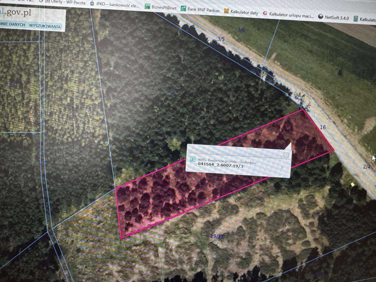 Działka rolna Józefowo