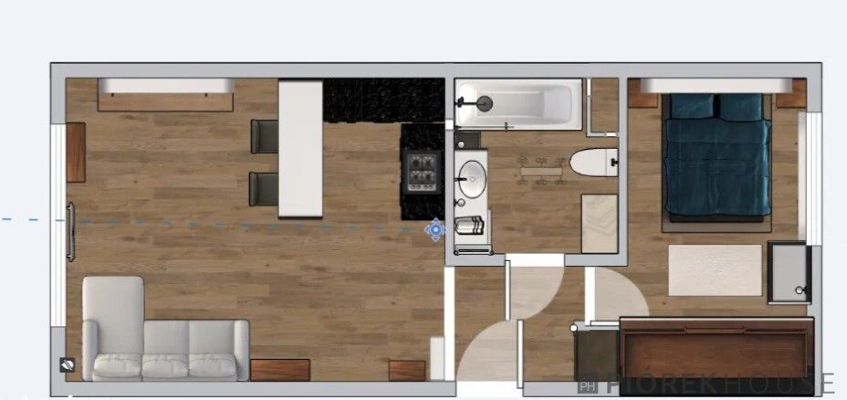 Mieszkanie 2-pokojowe Warszawa Targówek, ul. Nadwiślańska. Zdjęcie 14