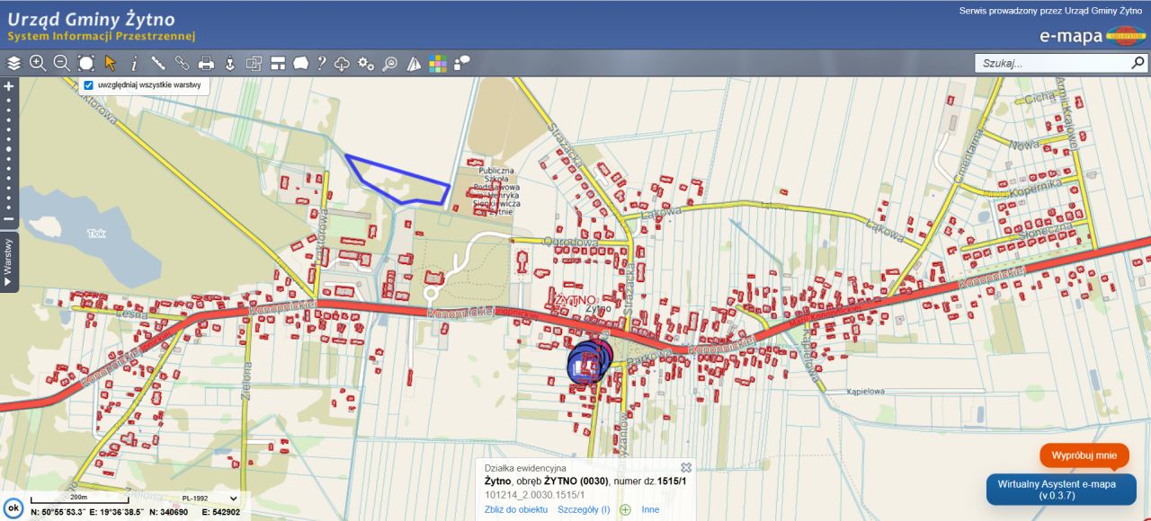 Działka rolno-budowlana Żytno, ul. Strażacka. Zdjęcie 1