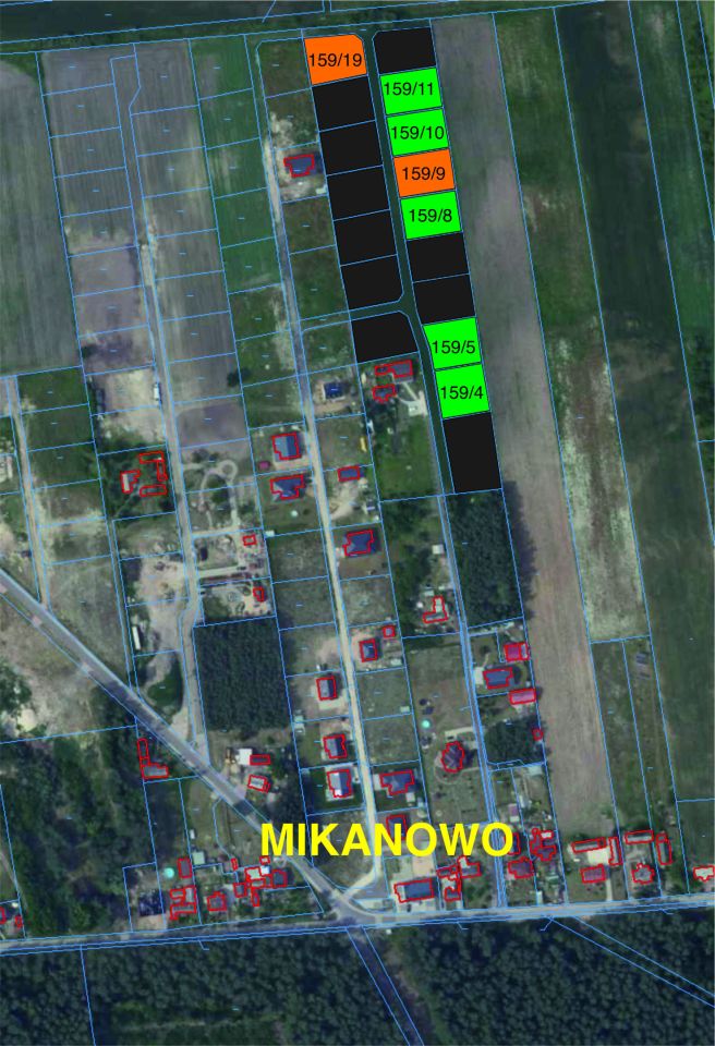 Działka rolno-budowlana Mikanowo. Zdjęcie 1