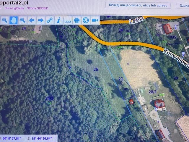 Działka rekreacyjna Kobylany Łączki, ul. Konwaliowa