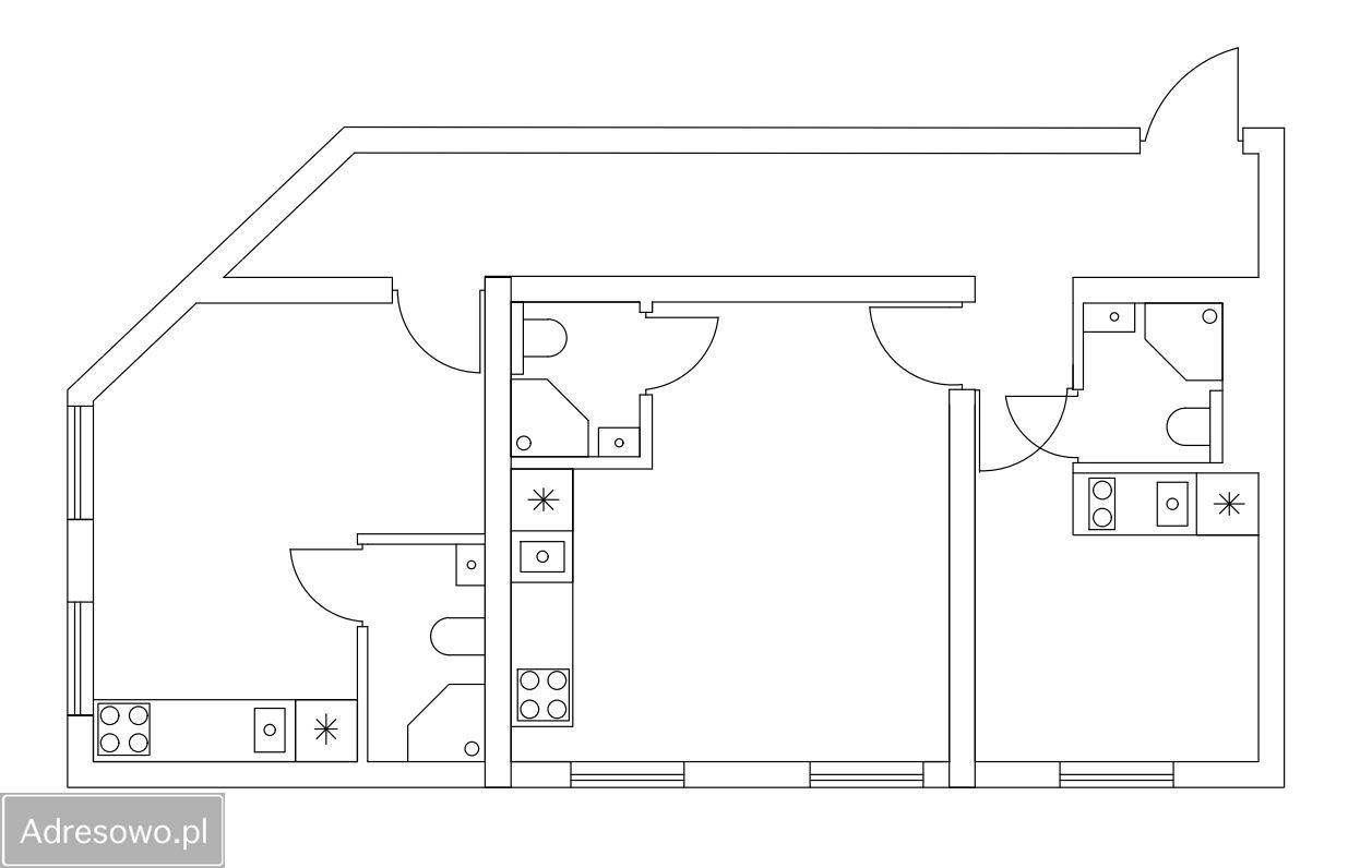 Mieszkanie 3-pokojowe Wrocław Śródmieście, ul. Kurkowa. Zdjęcie 12