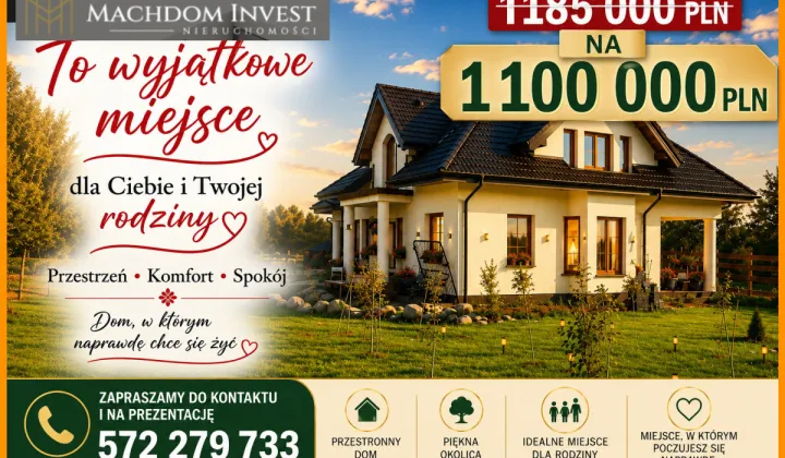 dom wolnostojący, 5 pokoi Gulbiny
