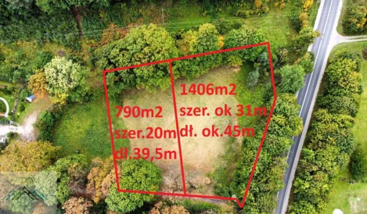 Działka budowlana Klucze