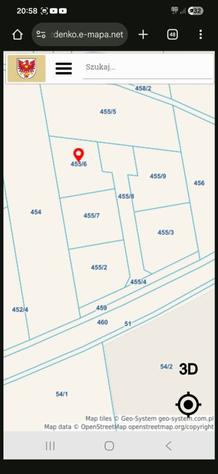 Działka budowlana Osów. Zdjęcie 1