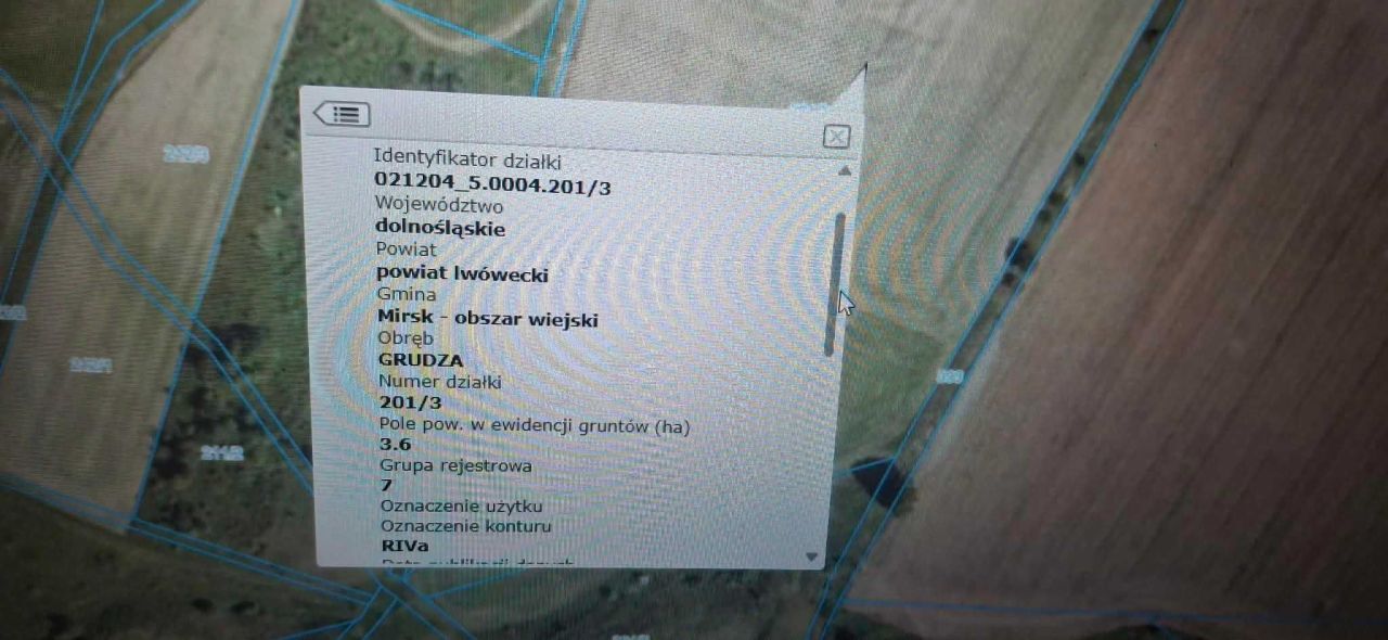 Działka rolna Grudza. Zdjęcie 4