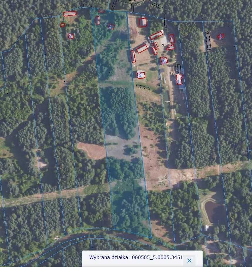 Działka budowlana Łążek Ordynacki. Zdjęcie 8