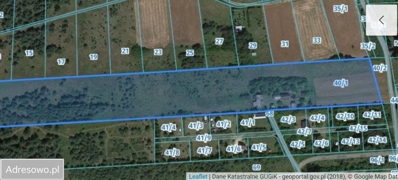 Działka budowlana Suliszowice. Zdjęcie 2