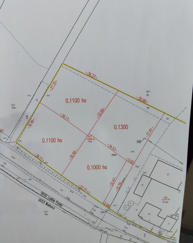 Działka budowlana Ludów Polski. Zdjęcie 5