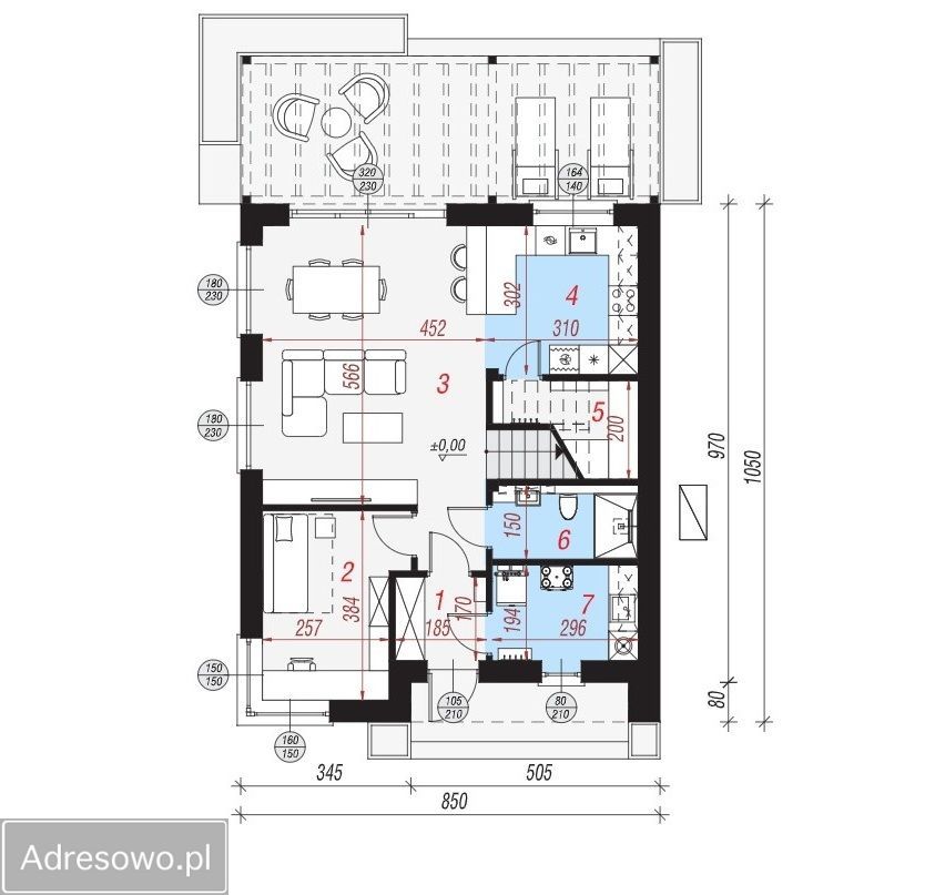 dom wolnostojący, 5 pokoi Prażmowo. Zdjęcie 17