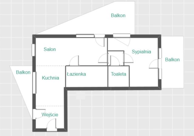 Mieszkanie 2-pokojowe Rzeszów, ul. Władysława Grabskiego. Zdjęcie 9
