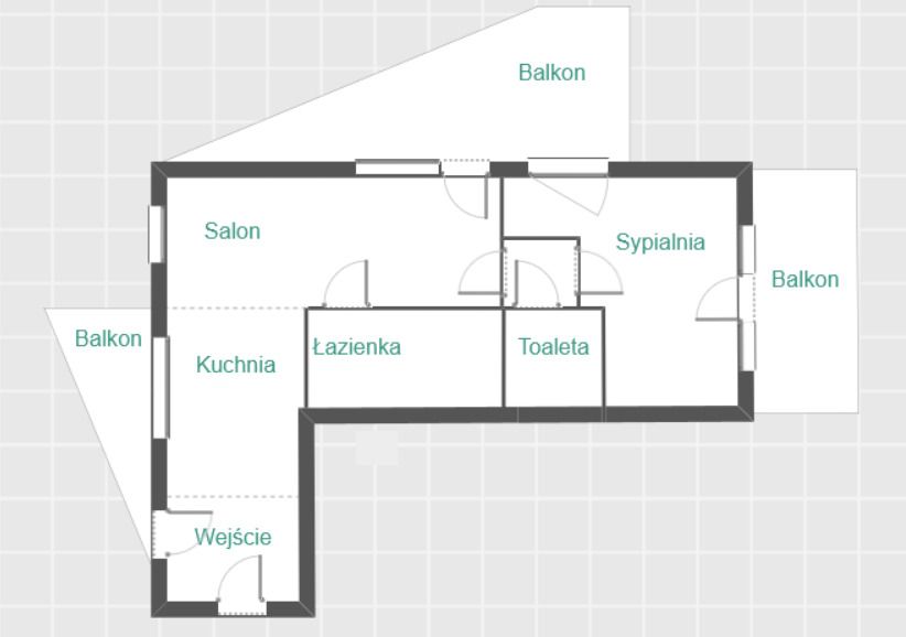 Mieszkanie 2-pokojowe Rzeszów, ul. Władysława Grabskiego. Zdjęcie 9