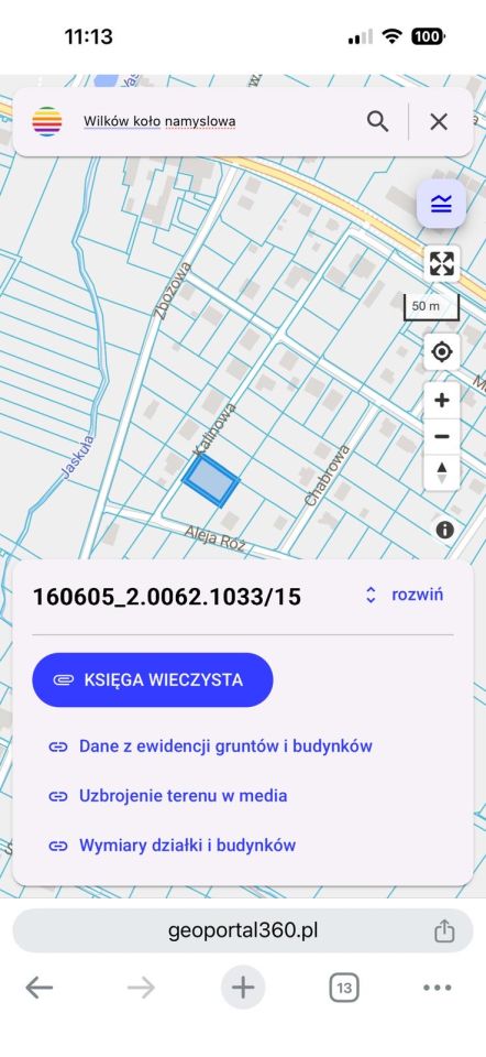 Działka budowlana Wilków, ul. Kalinowa. Zdjęcie 8