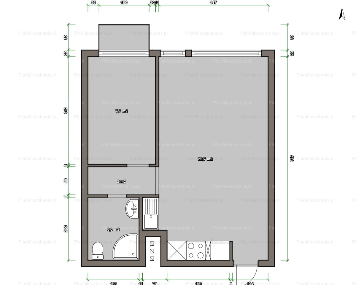 Mieszkanie 2-pokojowe Radom Śródmieście, ul. Tadeusza Mazowieckiego. Zdjęcie 8