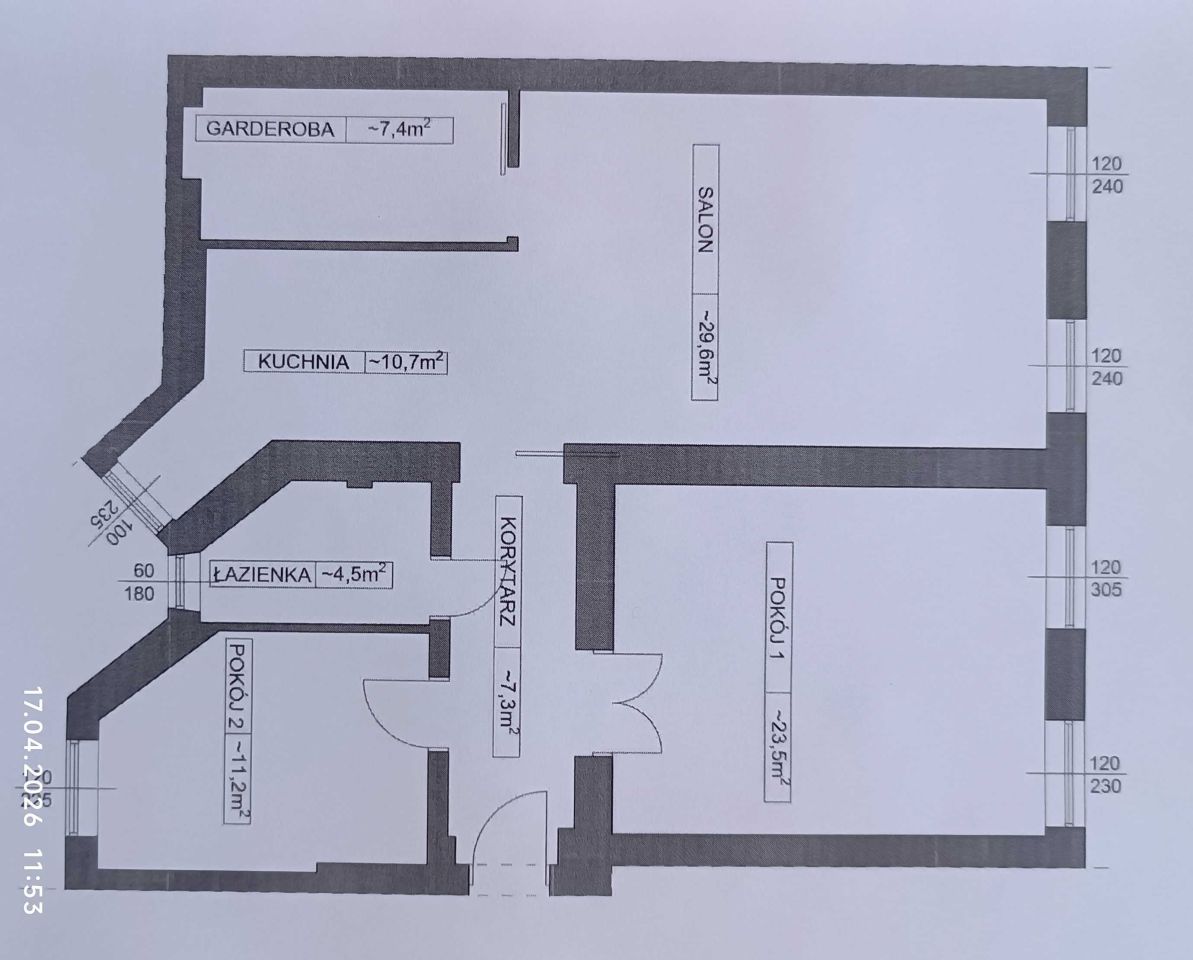 Mieszkanie 3-pokojowe Łódź Śródmieście. Zdjęcie 2