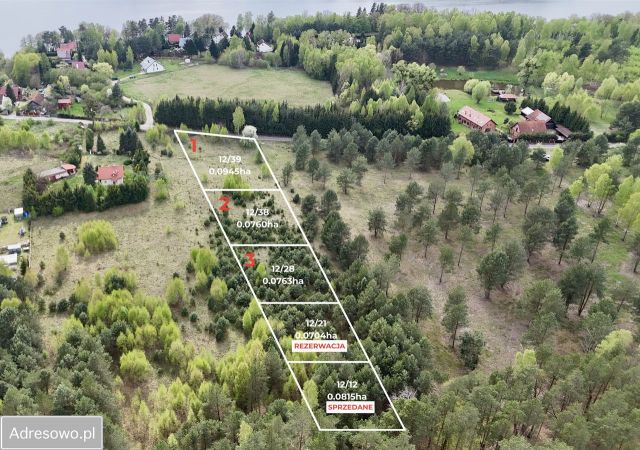 Działka rekreacyjna Kątno. Zdjęcie 1