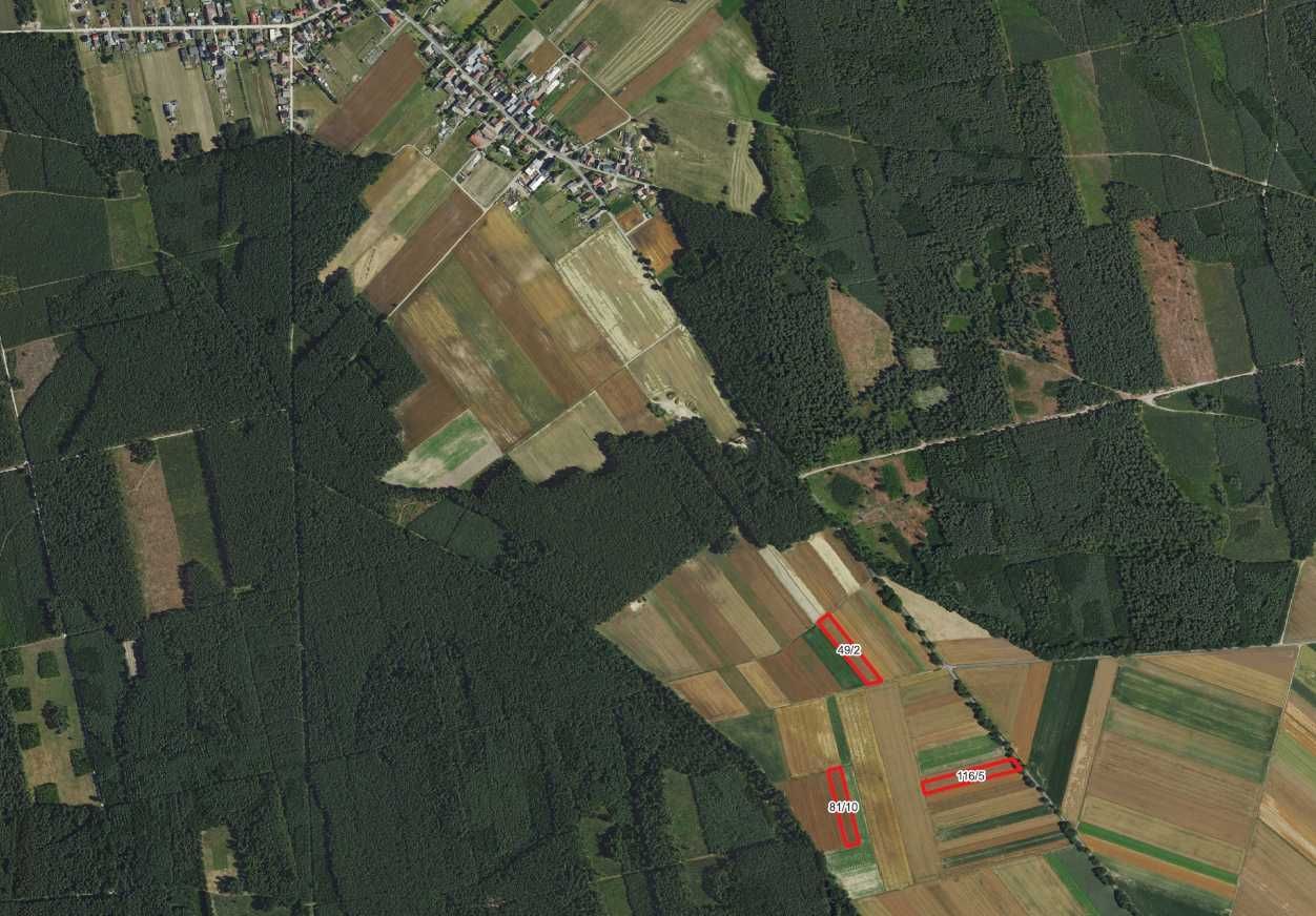 Działka rolna Dąbrówka. Zdjęcie 2