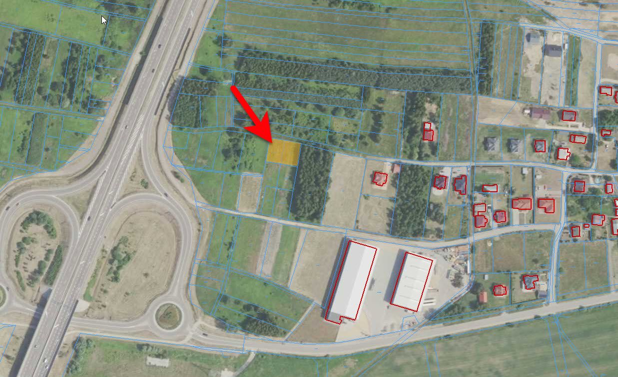 Działka budowlana Jasionka Kamionka. Zdjęcie 3