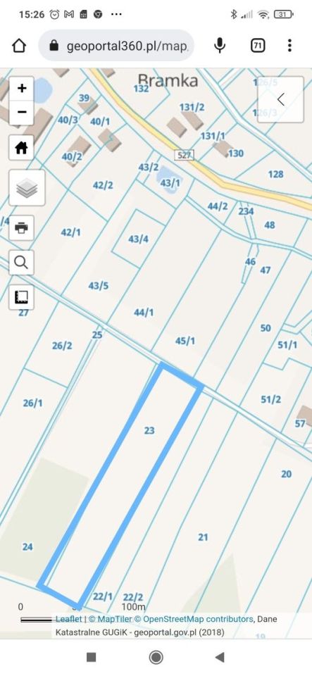 Działka rolno-budowlana Bramka. Zdjęcie 3