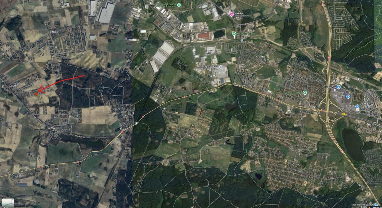 Działka budowlana Leźno, ul. Brzozowa. Zdjęcie 6