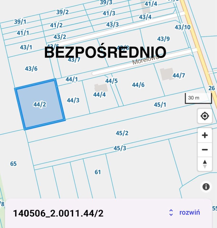 Działka budowlana Kaleń. Zdjęcie 2