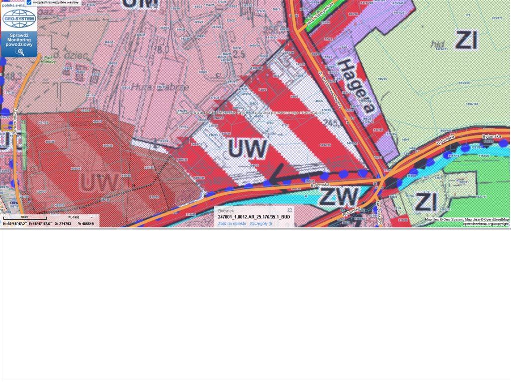 Działka budowlana Zabrze Centrum, ul. dr. Bronisława Hagera. Zdjęcie 5