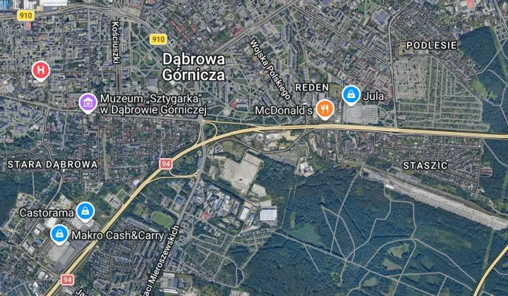 Działka budowlana Dąbrowa Górnicza, ul. Starocmentarna