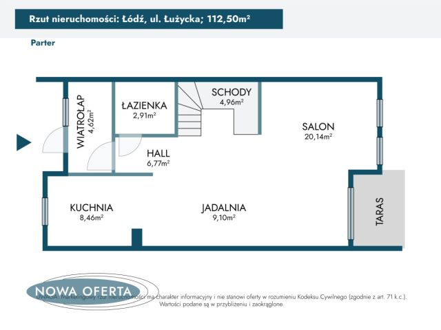 dom szeregowy, 4 pokoje Łódź Górna, ul. Łużycka. Zdjęcie 35