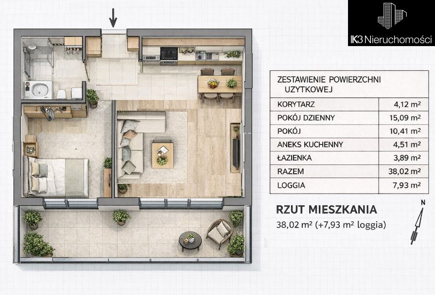 Mieszkanie 2-pokojowe Warszawa Wola, ul. Grzybowska. Zdjęcie 4
