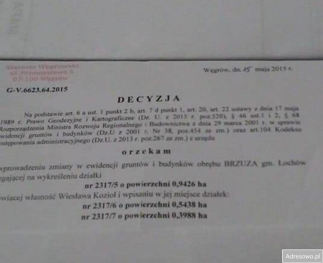 Działka budowlana Brzuza. Zdjęcie 4