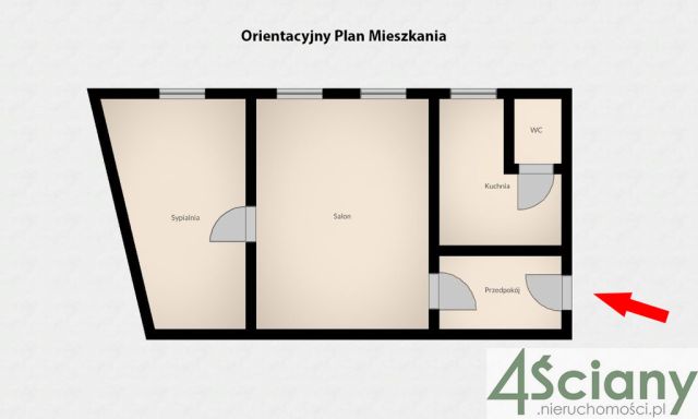 Mieszkanie 2-pokojowe Pruszków Centrum, ul. 3 Maja. Zdjęcie 12