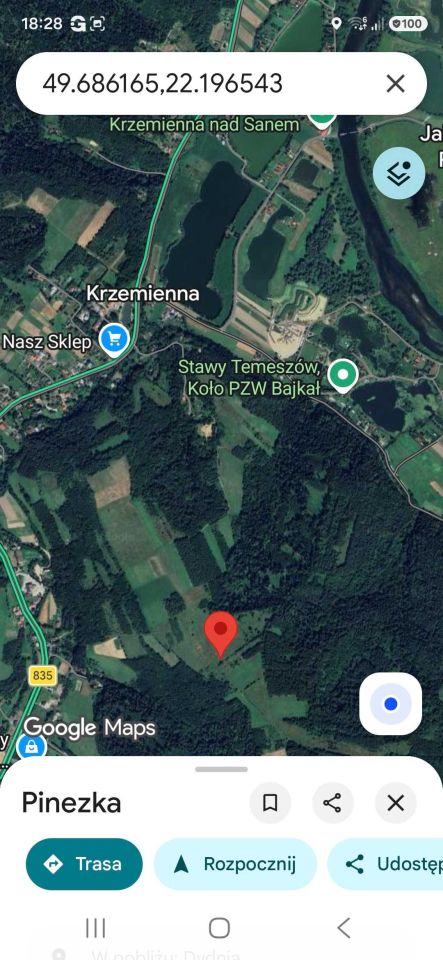 Działka rolna Krzemienna. Zdjęcie 2