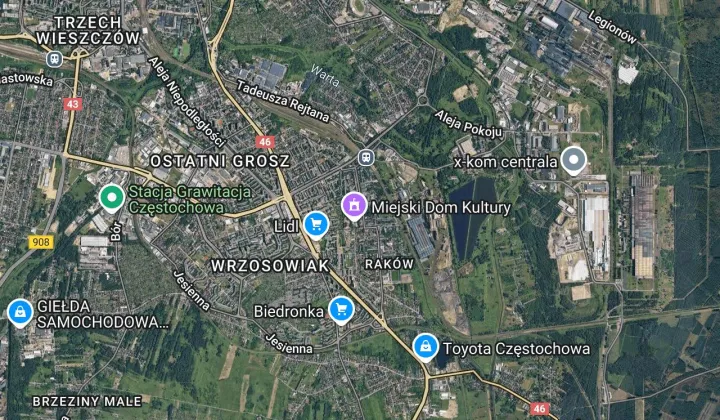 Mieszkanie 2-pokojowe Częstochowa Raków, ul. Łukasińskiego