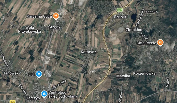 Działka budowlana Kotorydz