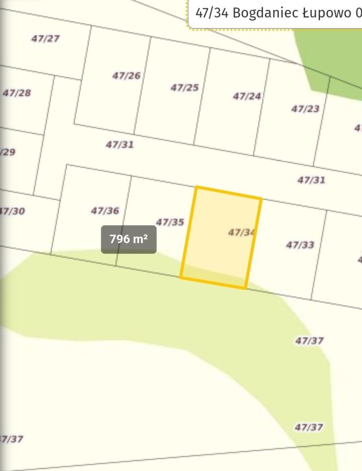 Działka budowlana Łupowo. Zdjęcie 3