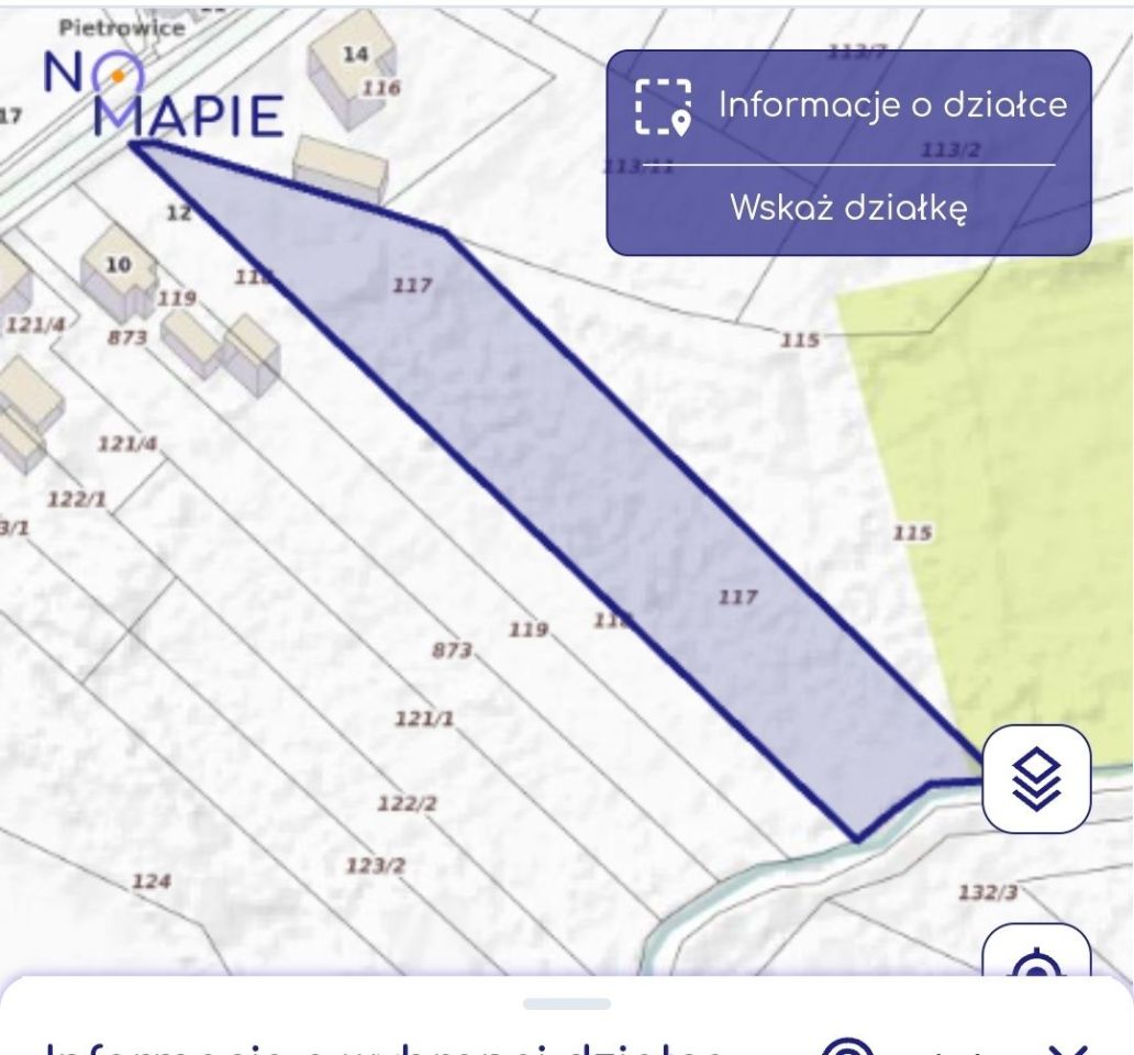 Działka budowlana Krępna. Zdjęcie 2