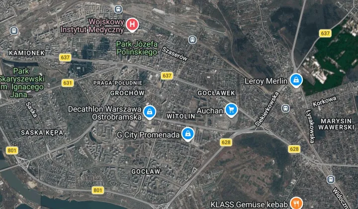 Mieszkanie 2-pokojowe Warszawa Praga-Południe, ul. Łukowska