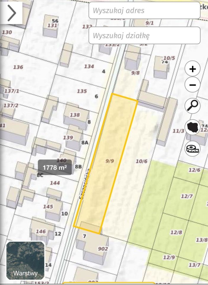 Działka budowlana Radom, ul. Szczecińska