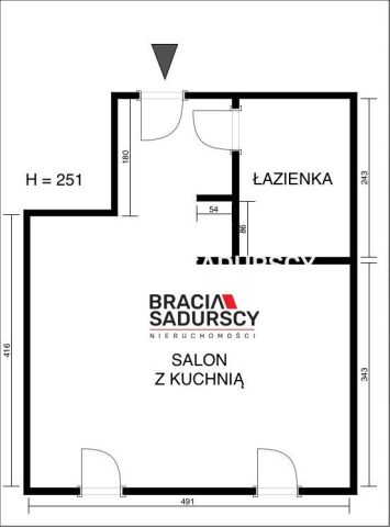 Mieszkanie 1-pokojowe Kraków Bronowice, ul. Piaskowa. Zdjęcie 10