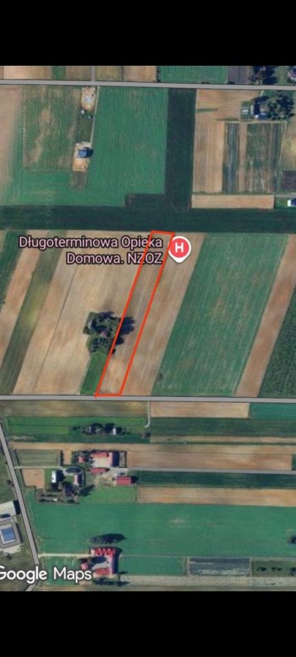 Działka rolno-budowlana Dys, ul. Wiśniowa. Zdjęcie 5