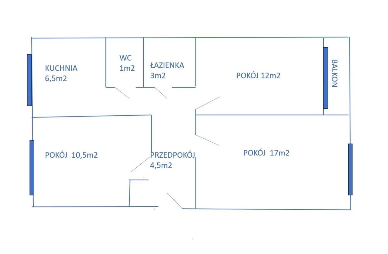 Mieszkanie 3-pokojowe Ostrowiec Świętokrzyski, ul. Henryka Sienkiewicza. Zdjęcie 19