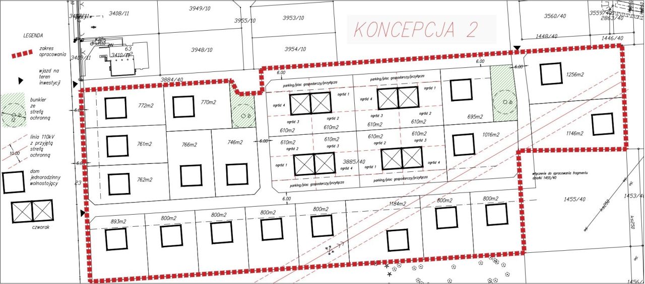 Działka budowlana Tarnowskie Góry Stare Tarnowice, ul. Wincentego Janasa. Zdjęcie 4