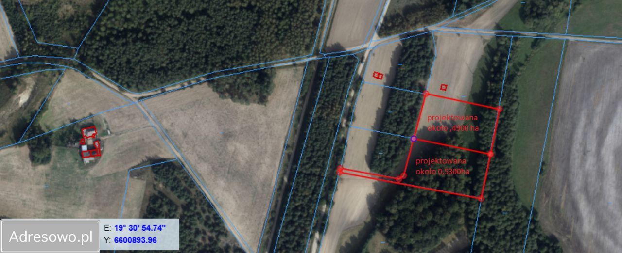 Działka rolno-budowlana Szramowo. Zdjęcie 7