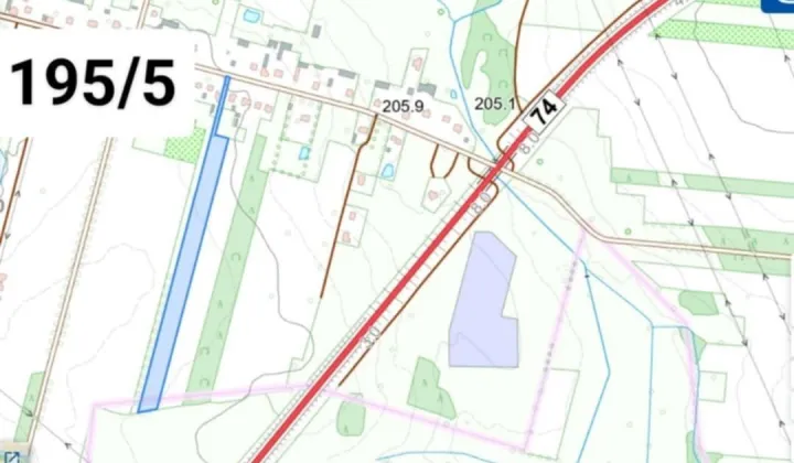 Działka rolna Ławy