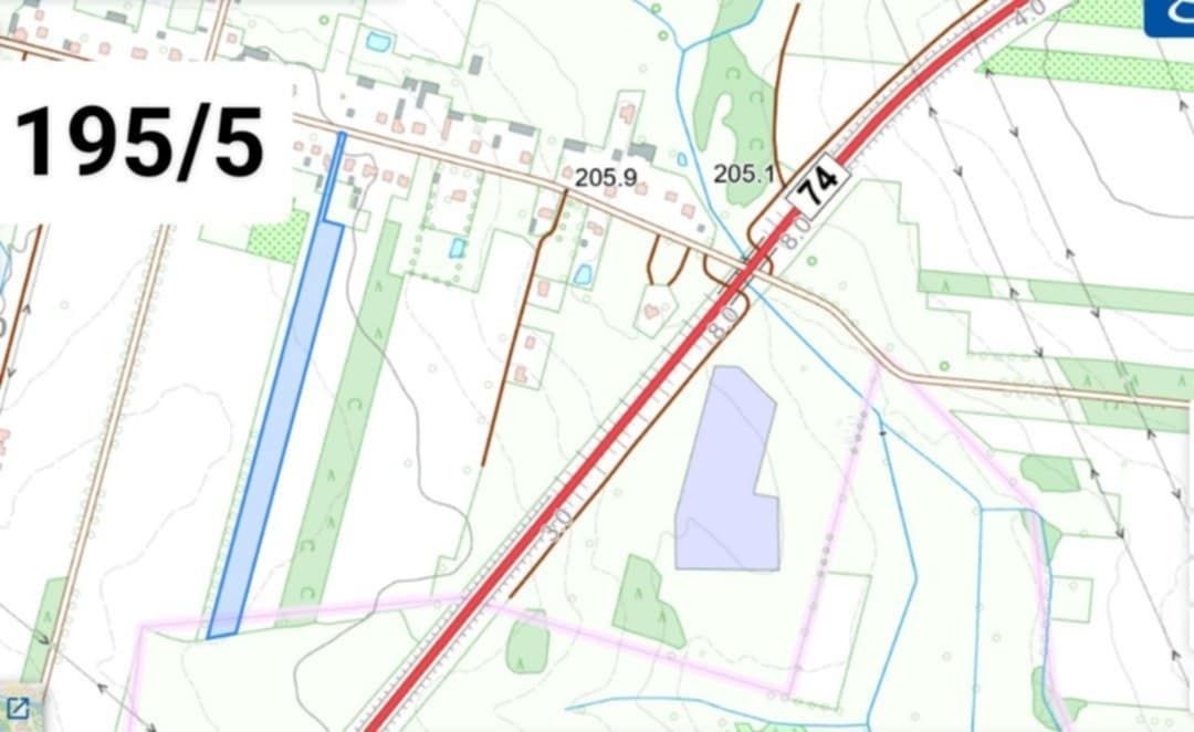 Działka rolna Ławy